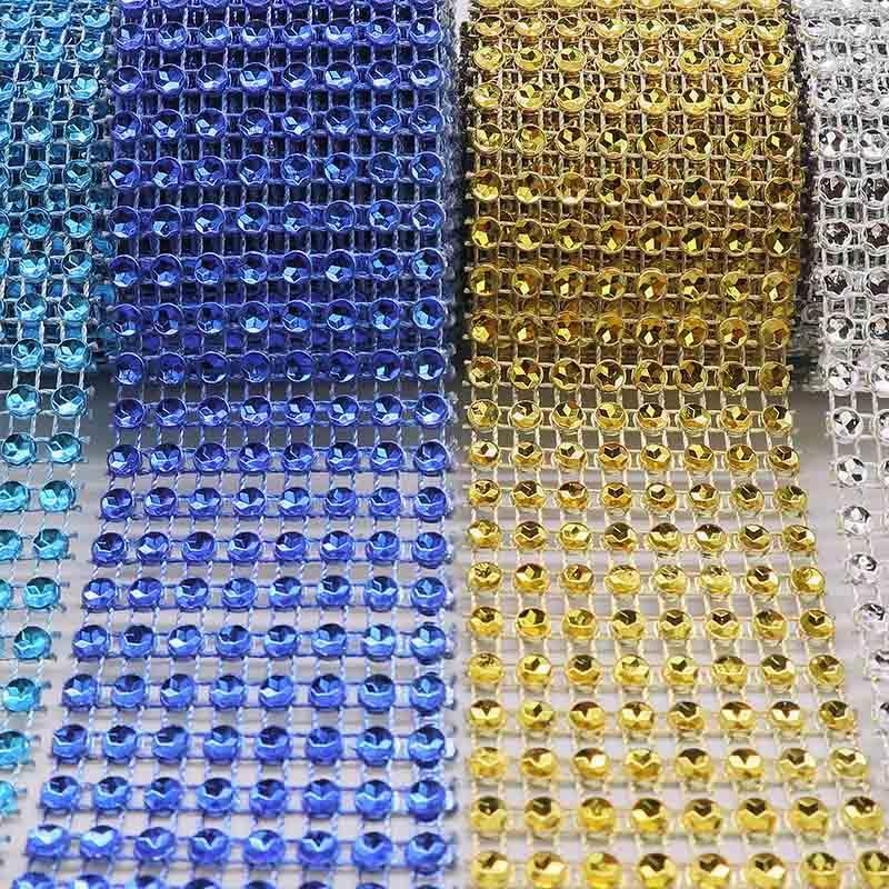 Rynx | Radiant Rhinestone Mesh Ribbon for Luxurious Craft Creations