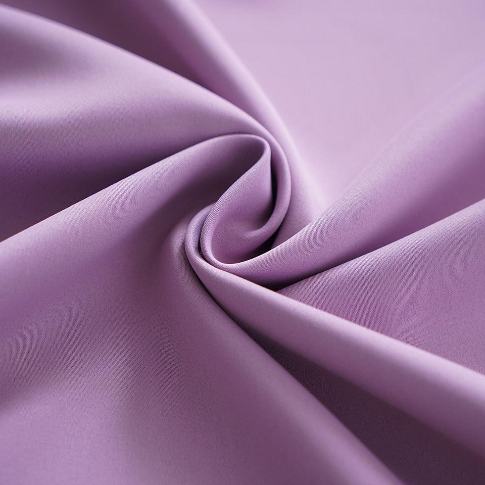 RYNX | Light Purple Blackout Curtains