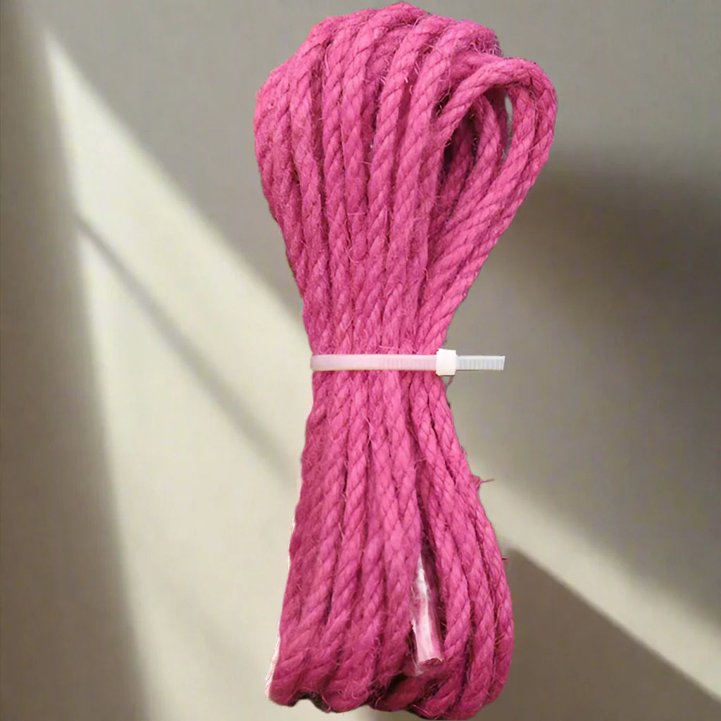 Rynx | Vibrant Sisal Rope Collection: 14 Colored Options for Craft Fun and Cat Play