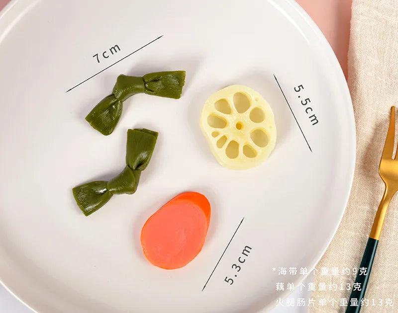 Rynx | Realistic Miniature Steak Replica for Dollhouses – Perfect Fake Food Props for Creative Play and Photography