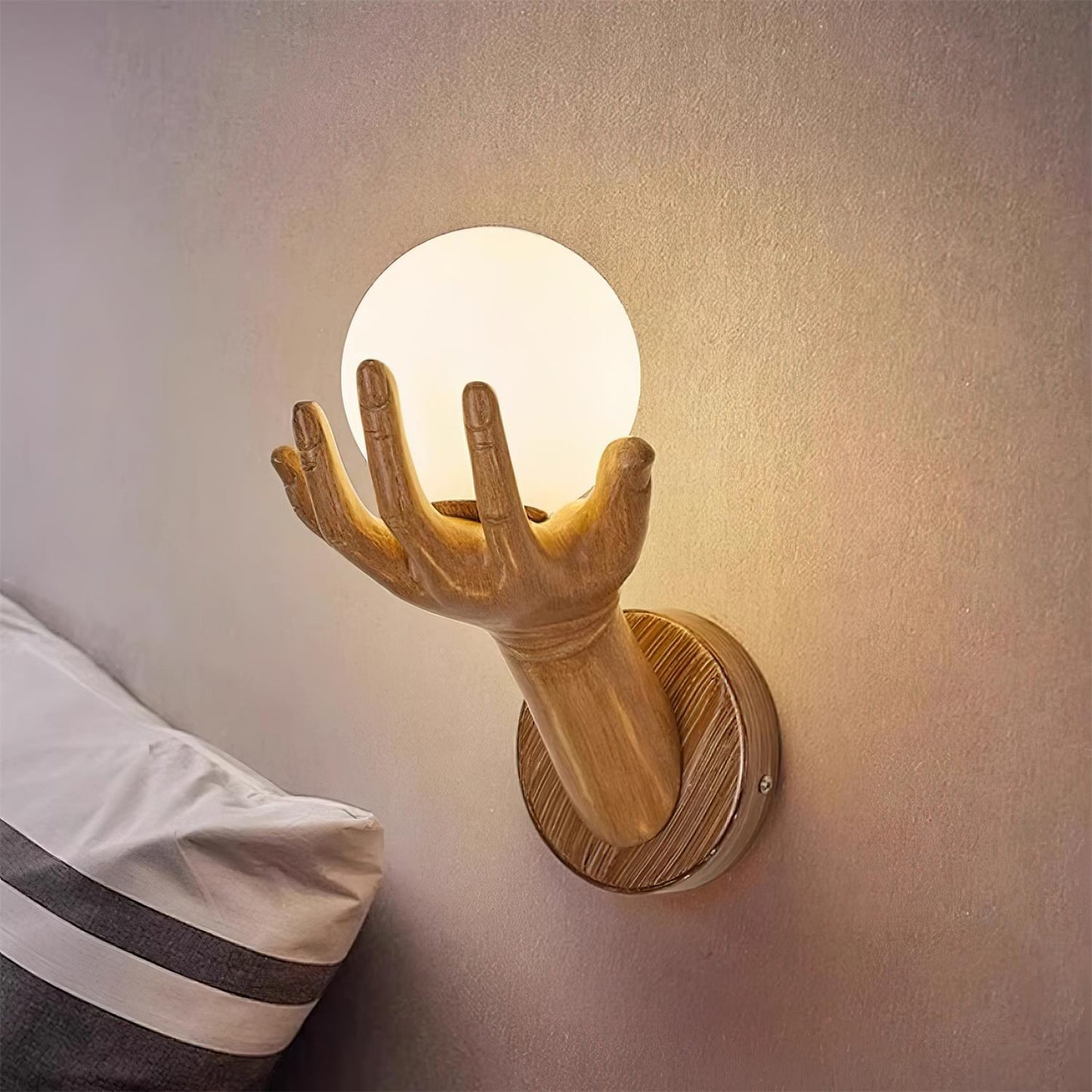 Rynx | Hand of Victory Wall Lamp