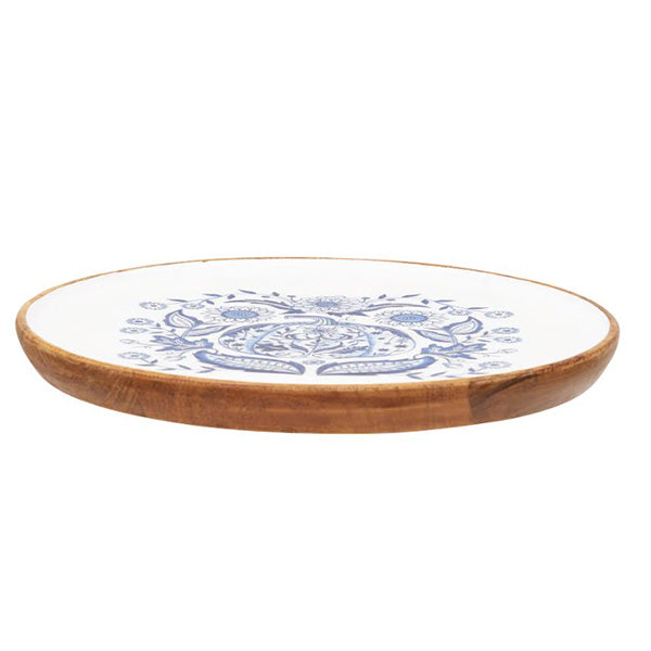 Rynx | Pumpkin Serving Tray | Blue Harvest