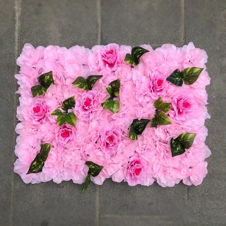 Rynx | Elegant Flower Wall Art Handmade with Cotton, Silk and Artificial Flowers