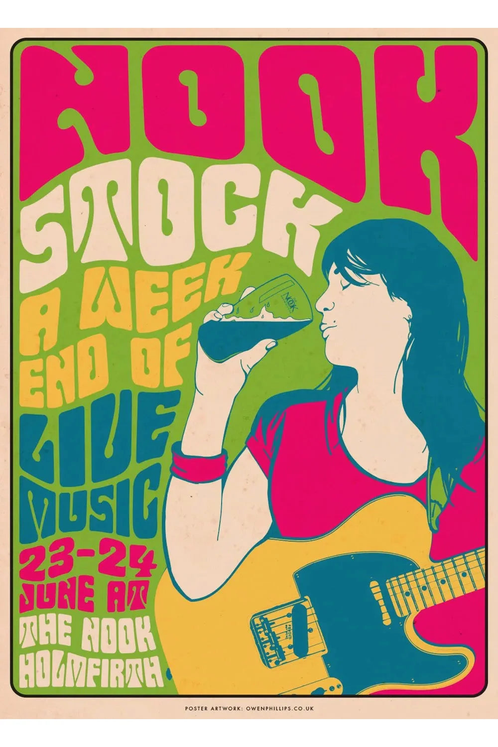 Rynx | Rock Festival Poster