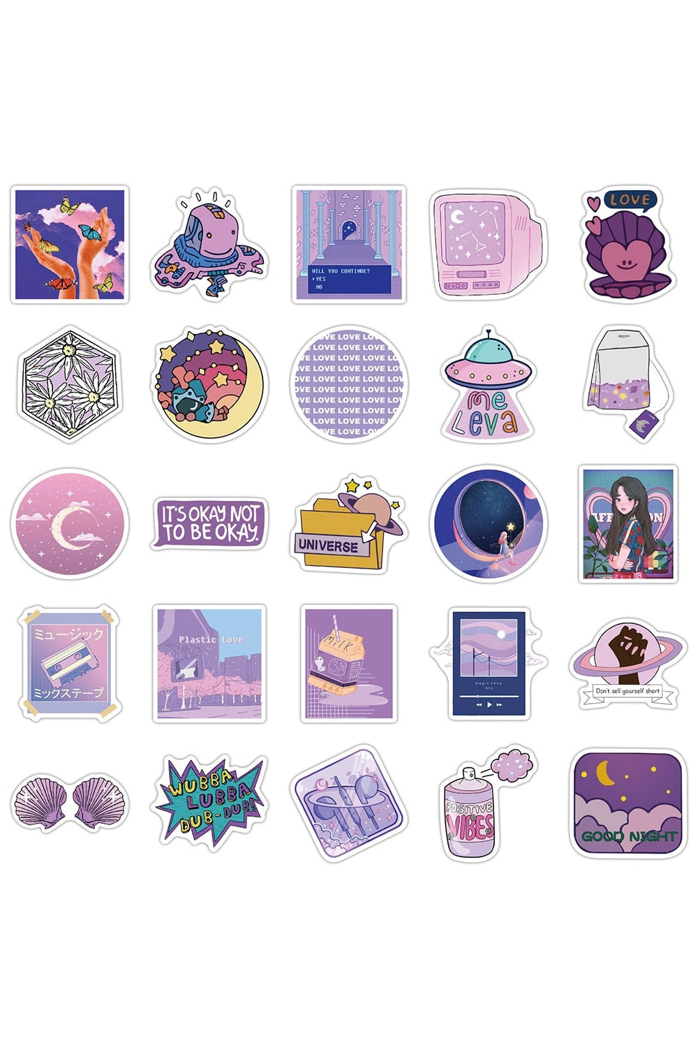 Rynx | Girl's Sweet Scrapbook Stickers