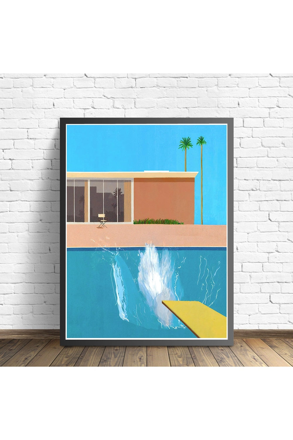 Rynx | Hockney Pool Inspired Poster