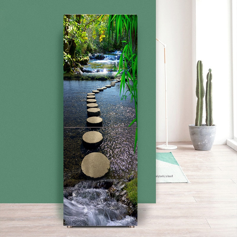 Rynx | Stylish Waterproof Self-Adhesive Refrigerator Sticker