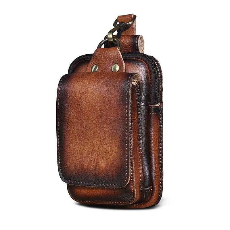 RYNX | Luxury Leather Hip Bag for Men