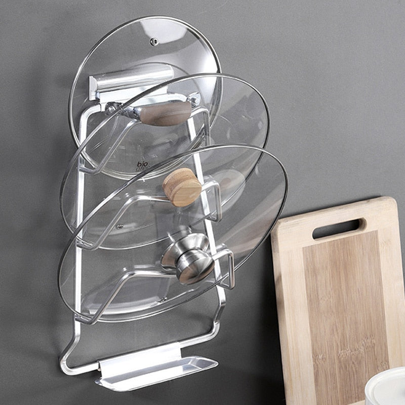 Rynx | Wall-Mounted Extreme Pot Lid Holder Rack
