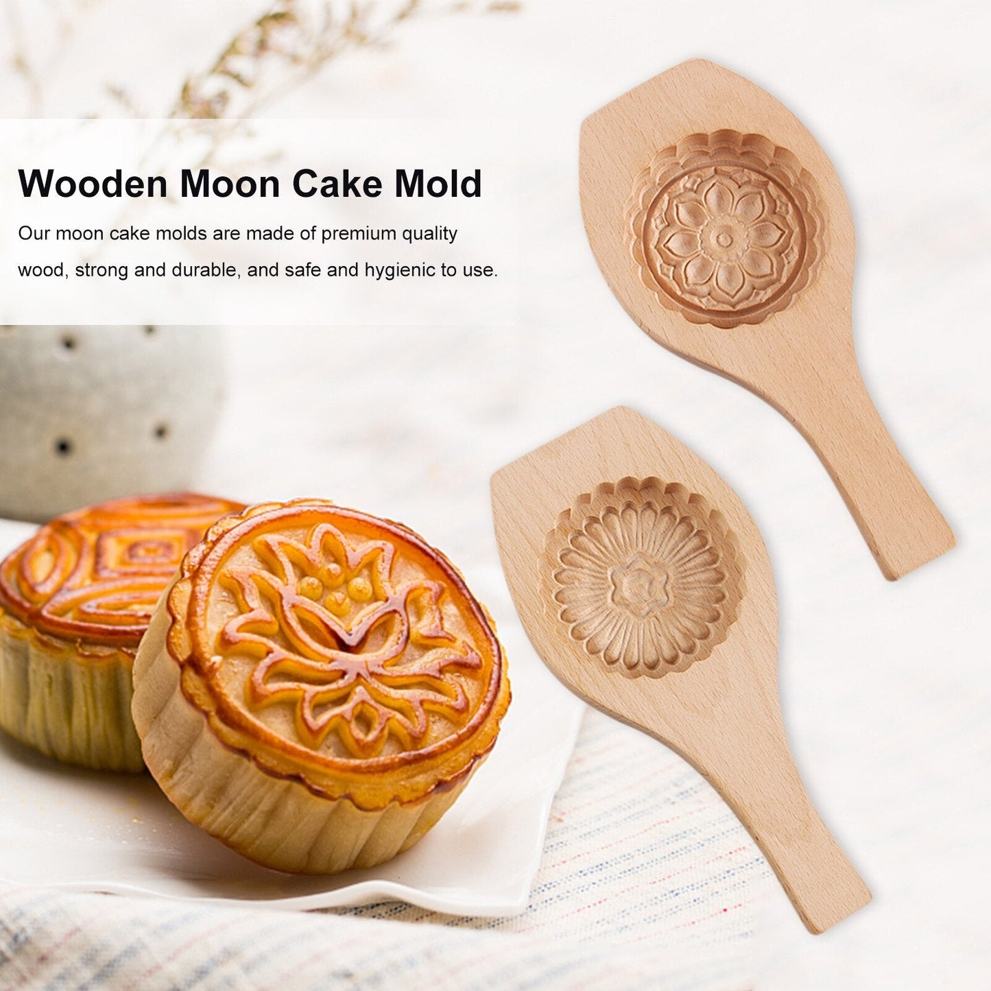 Rynx | Wooden Cute Pastry Bake Master Baking Mold