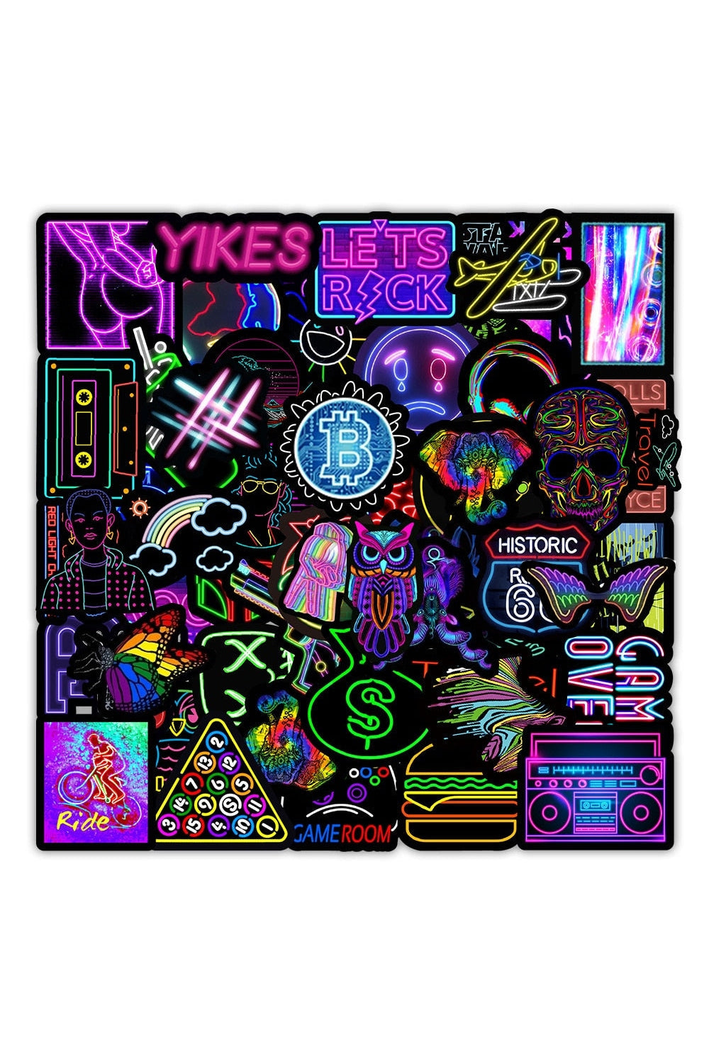 Rynx | inspired scrapbooking stickers