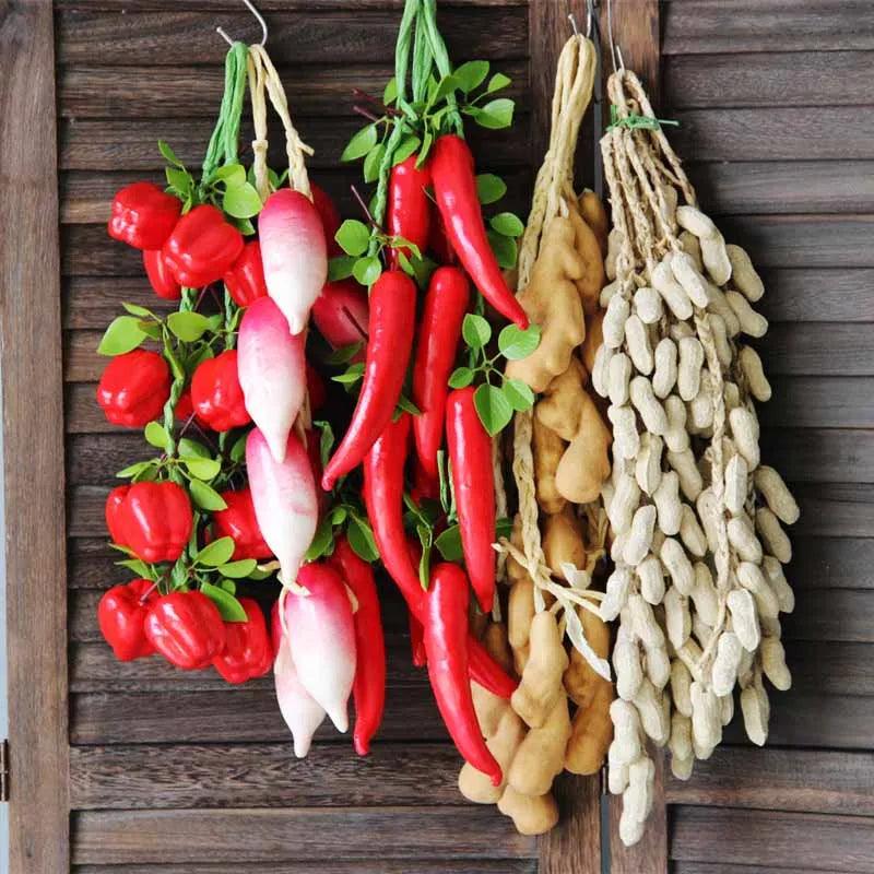 Rynx | Realistic Foam Fruits & Vegetables - Premium Decorative Food Props for Home Decor, Photography, and Celebrations