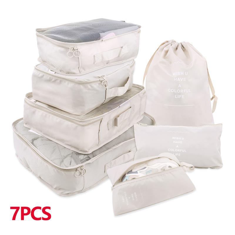 Rynx | Travel Smart: versatile 8/6/1-piece organizer set for effortless packing