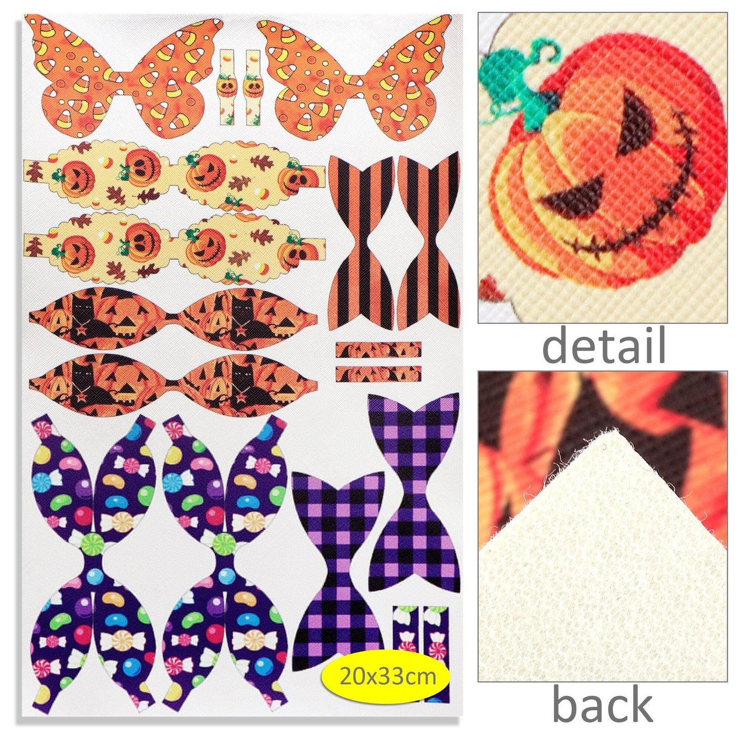 Rynx | Spooky Season Cartoon Leather DIY Craft Kit: Creative Project Bundle