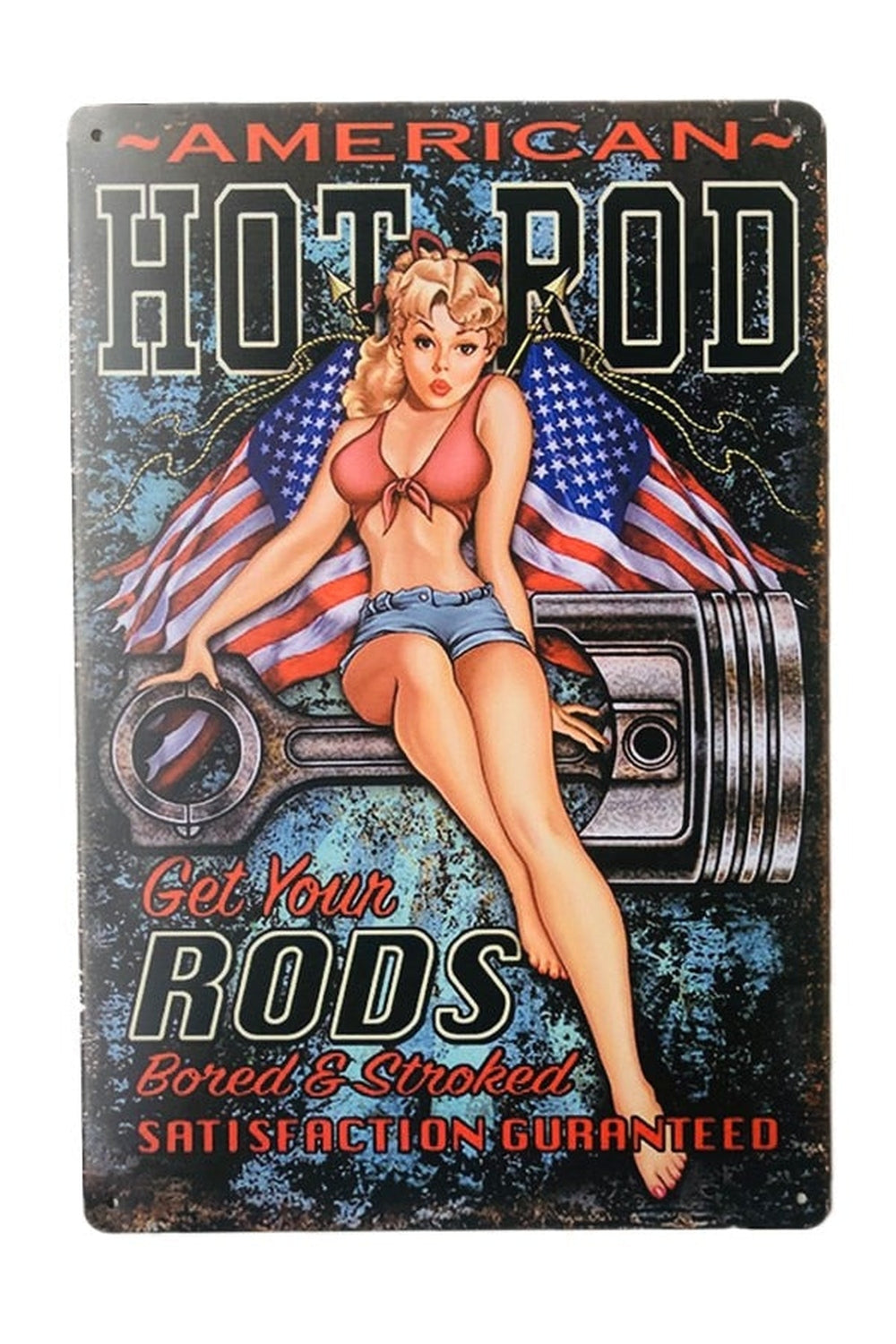 Rynx | Service Girl Vintage Poster