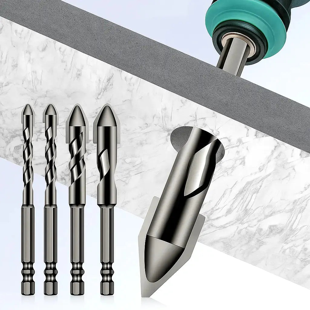 Rynx | High Performance Drill Set – Suitable for Metal, Tiles, Concrete, Wood & more