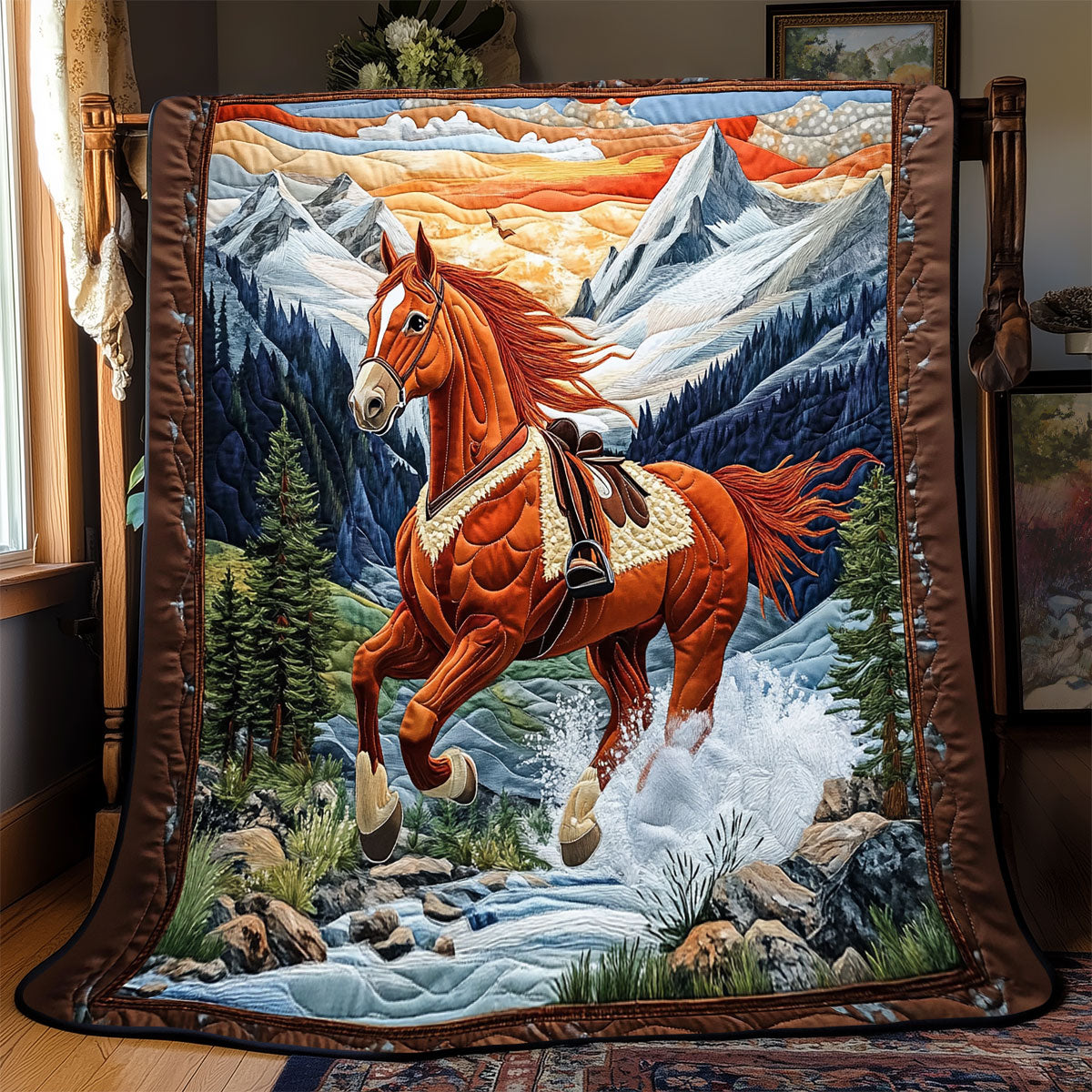 Rynx | Horse Bed Sheet