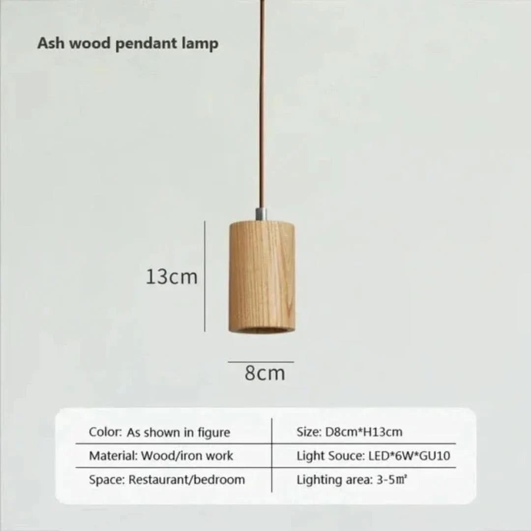 Rynx | Timberessence - Scandinavian Wood Pendant Lamp