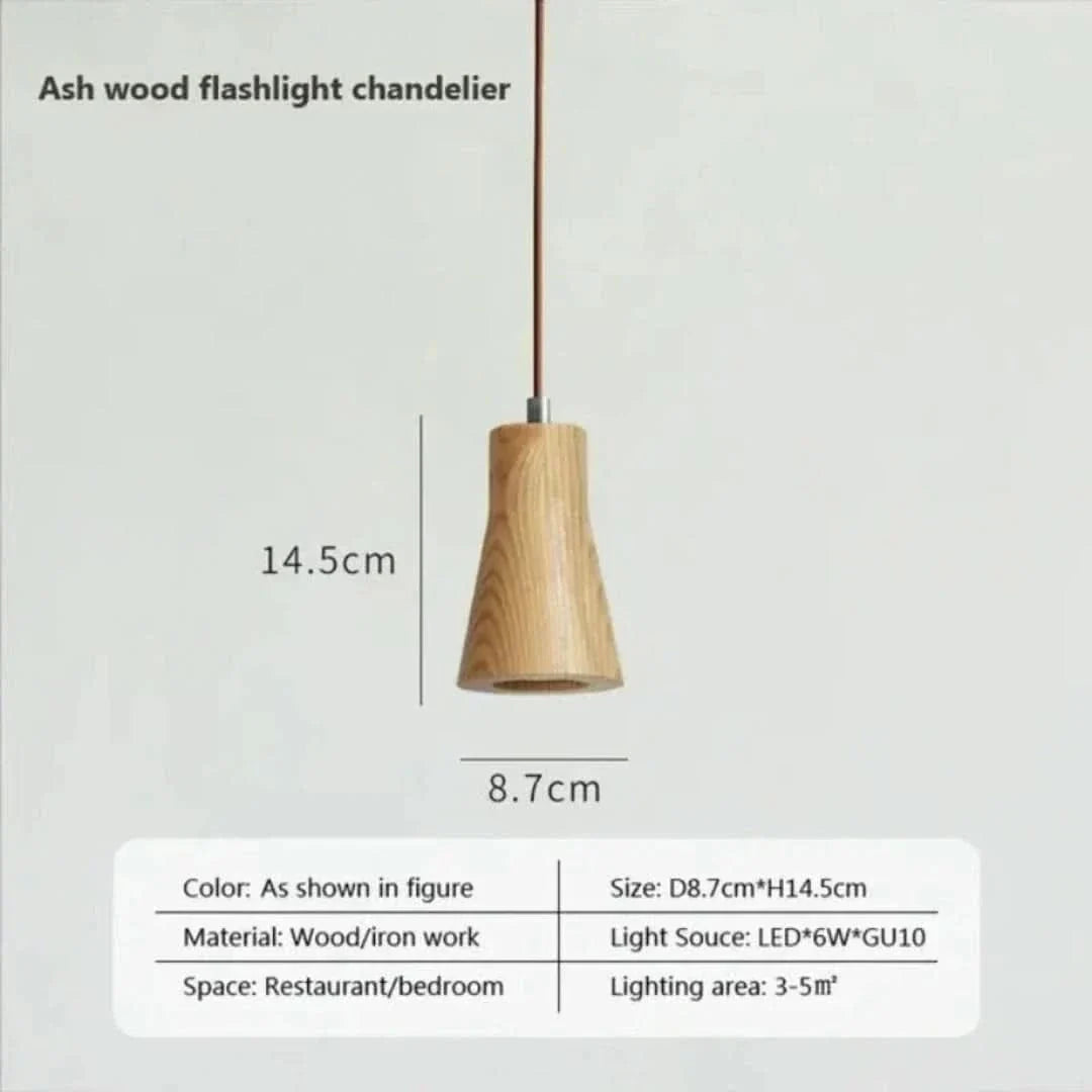 Rynx | Timberessence - Scandinavian Wood Pendant Lamp