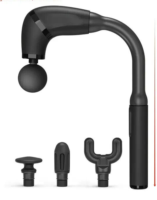 Rynx | U-shaped massage gun for full body training 4 massage heads