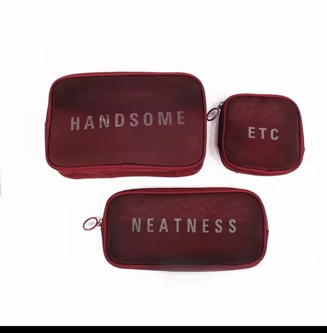 Rynx | 3-piece Mesh Hygiene Bag Set