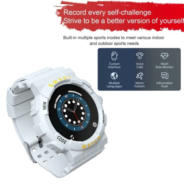Rynx | Smart Watch with Message Notifications Fitpro App Z19