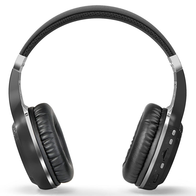 RYNX | Bluedio H+ Turbine Wireless Bluetooth 4.1 Stereo Headphones Headset with Mic & Micro SD Card Slot & FM Radio, For iPhone, Samsung, Huawei, Xiaomi, HTC and Other Smartphones, All Audio Devices(Black)