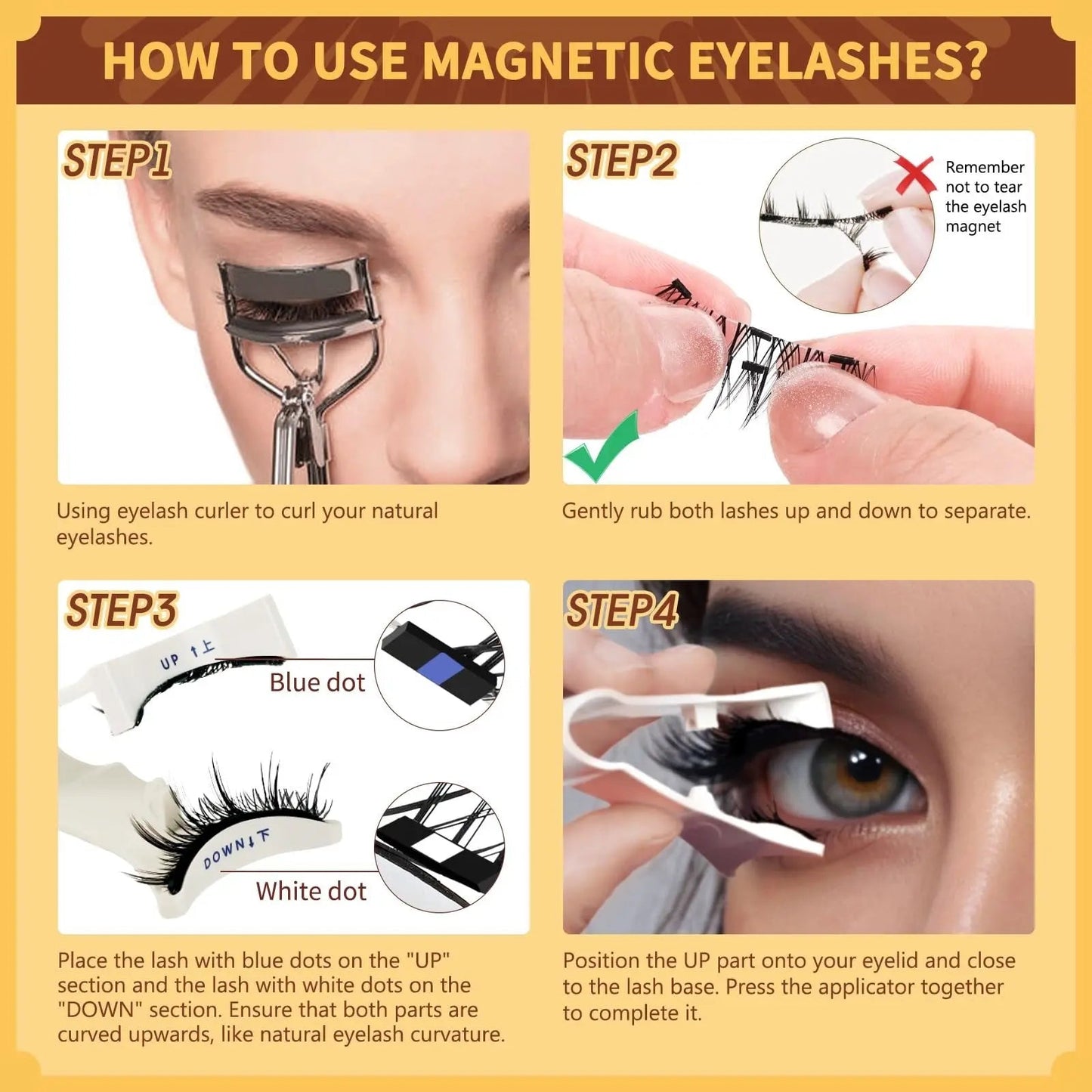 Rynx | Innovative Magnetic Eyelashes – no burning, no smudging