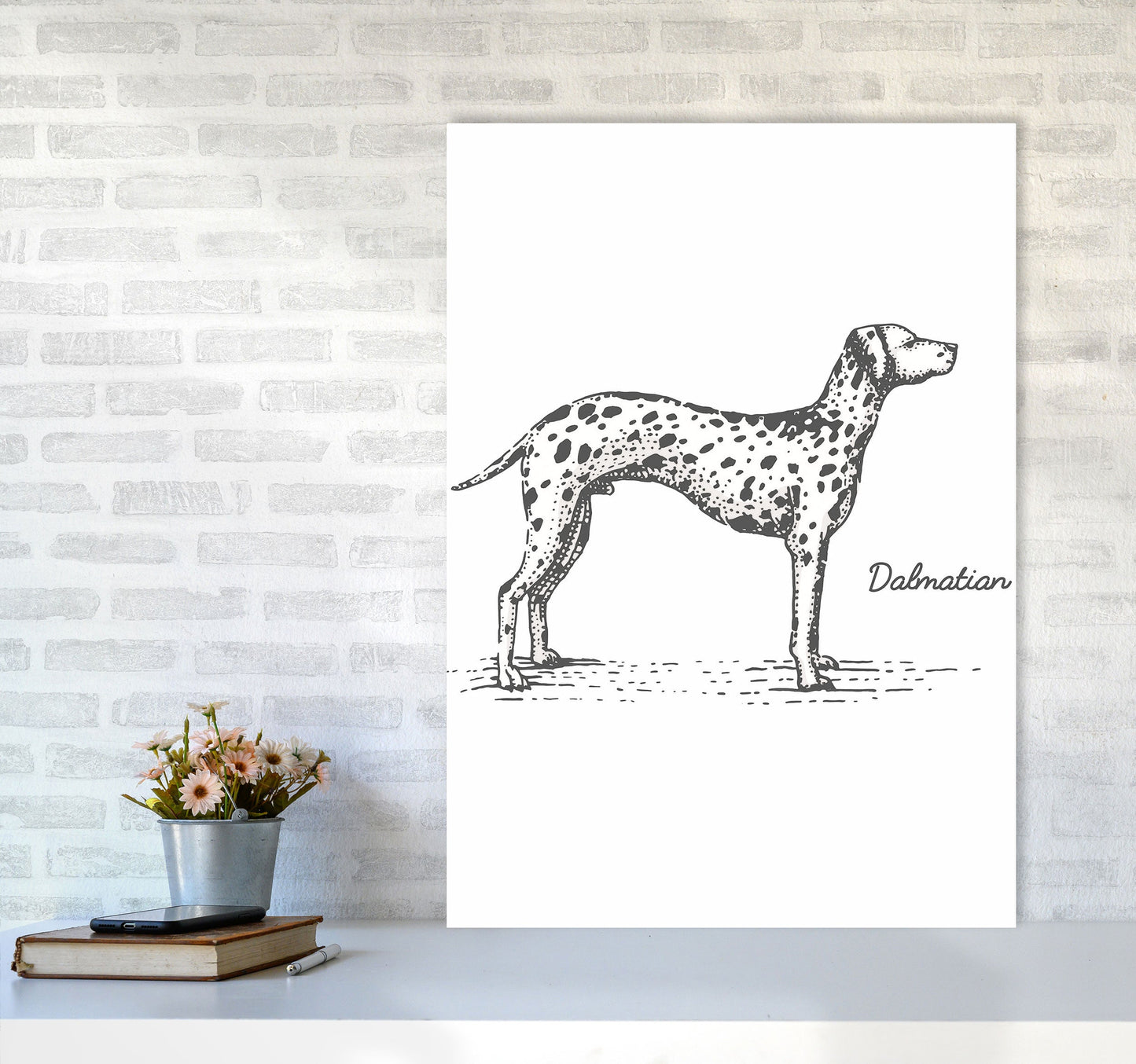 Rynx | Dalmatian Art Print by Jason Stanley