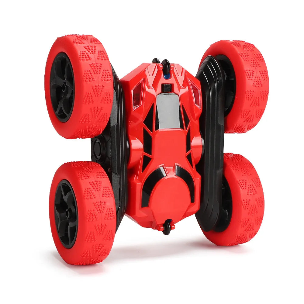 Rynx | 360 Degree Rotating Stunt Double-Sided Kids Role Play Toy Car - Yellow