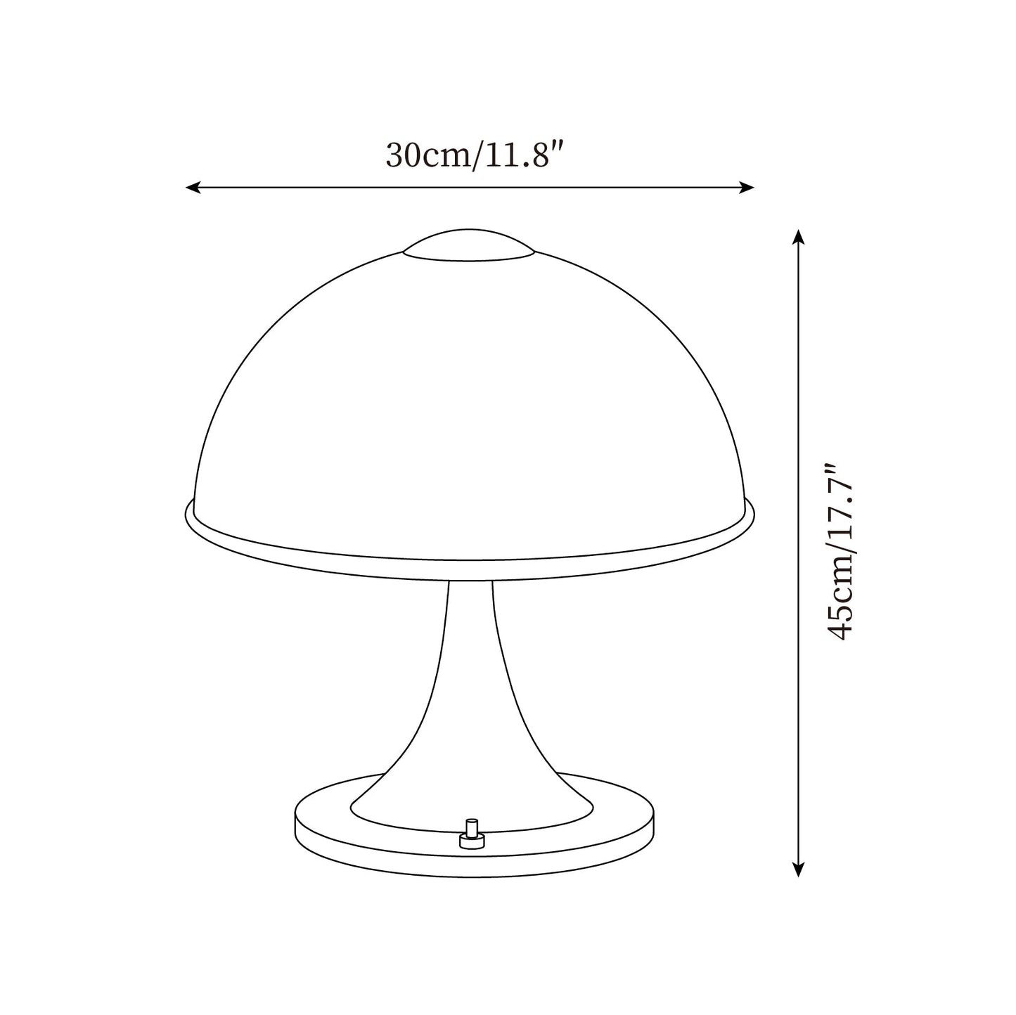 Rynx | Julie Mushroom Table Lamp