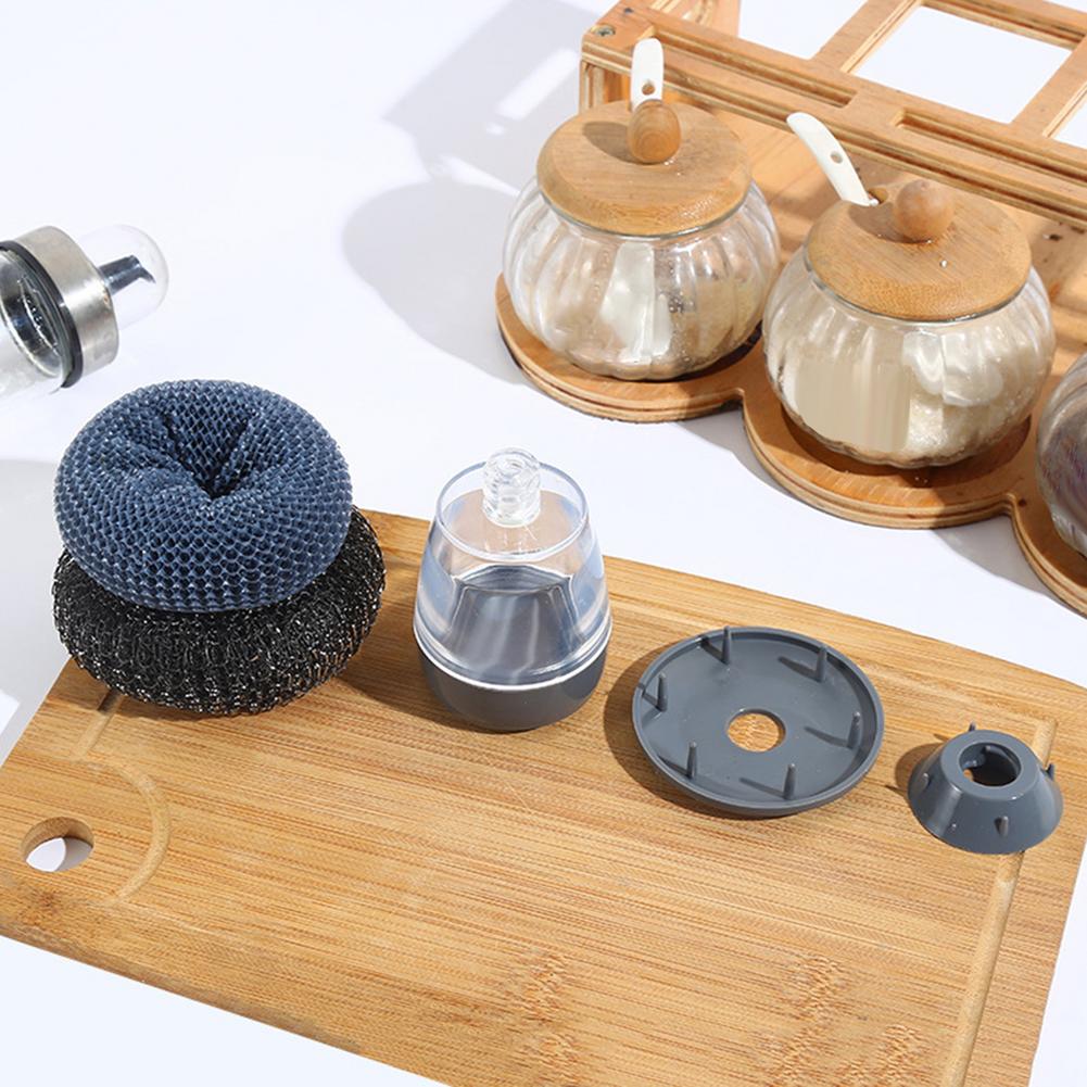Rynx | Kitchen Soap Dispenser Manual Brush