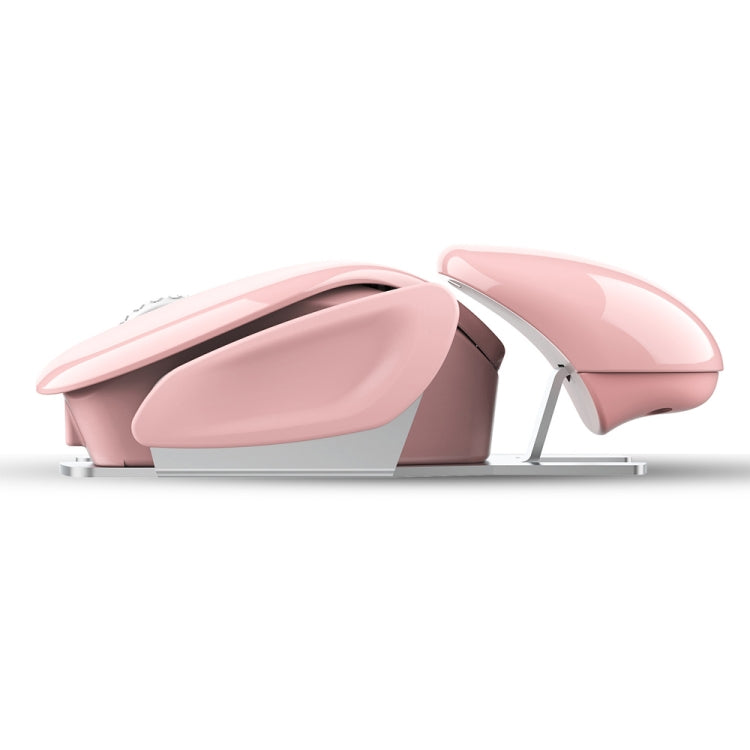 Rynx | HXSJ T37 2.4GHz 1600dpi 3-Mode Adjustable Wireless Silent Mouse (Pink)