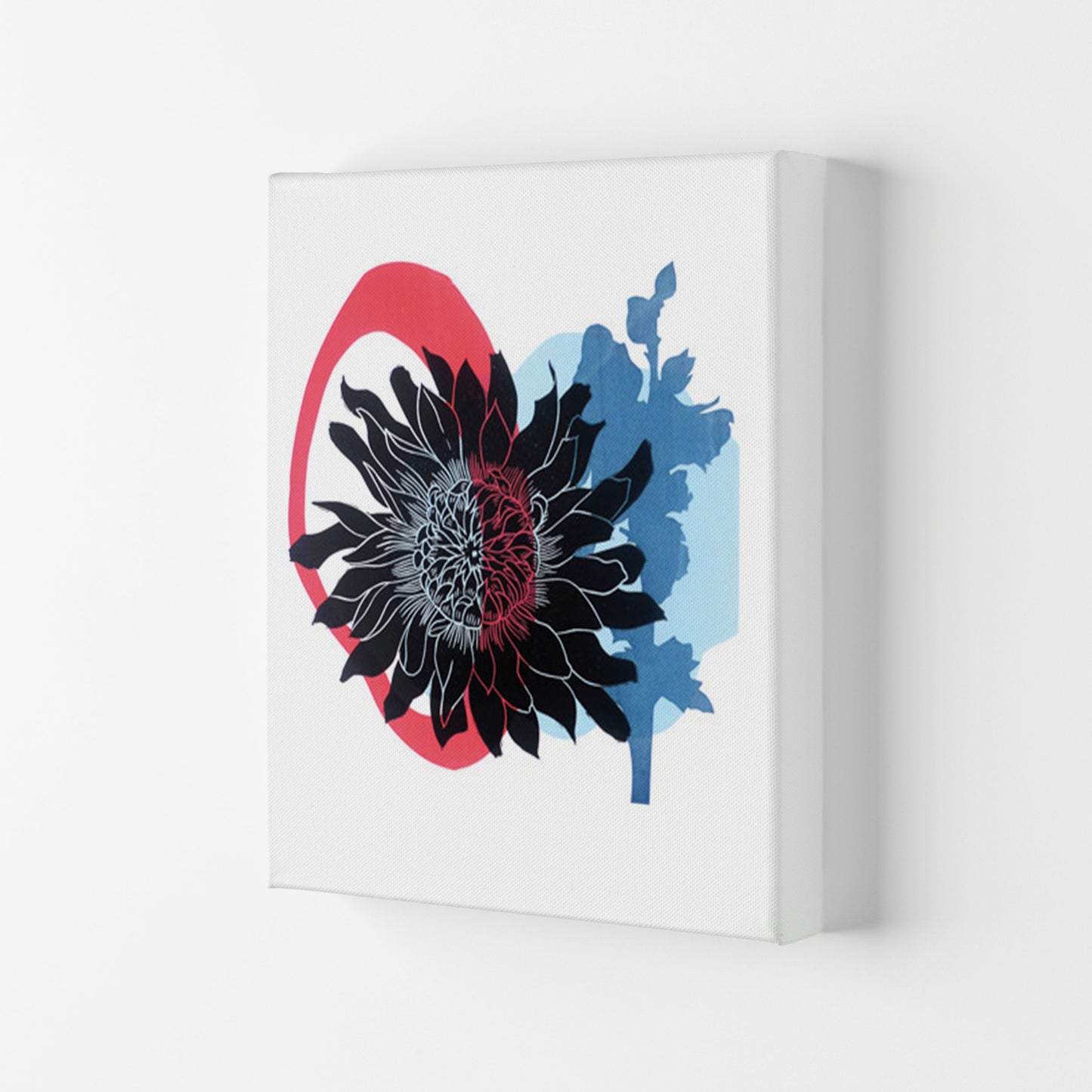 Rynx | Dahlia PLpostcard Art print by Kate Heiss