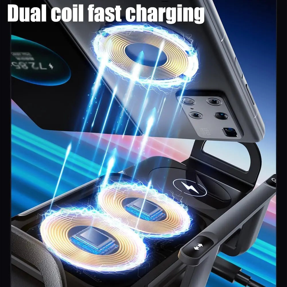 Rynx | Wireless Phone Holder for Car with Fast Charging
