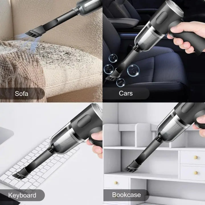 Rynx | Wireless 3-in-1 Mini Vacuum Cleaner – Vacuuming, Blowing & Brushing in one