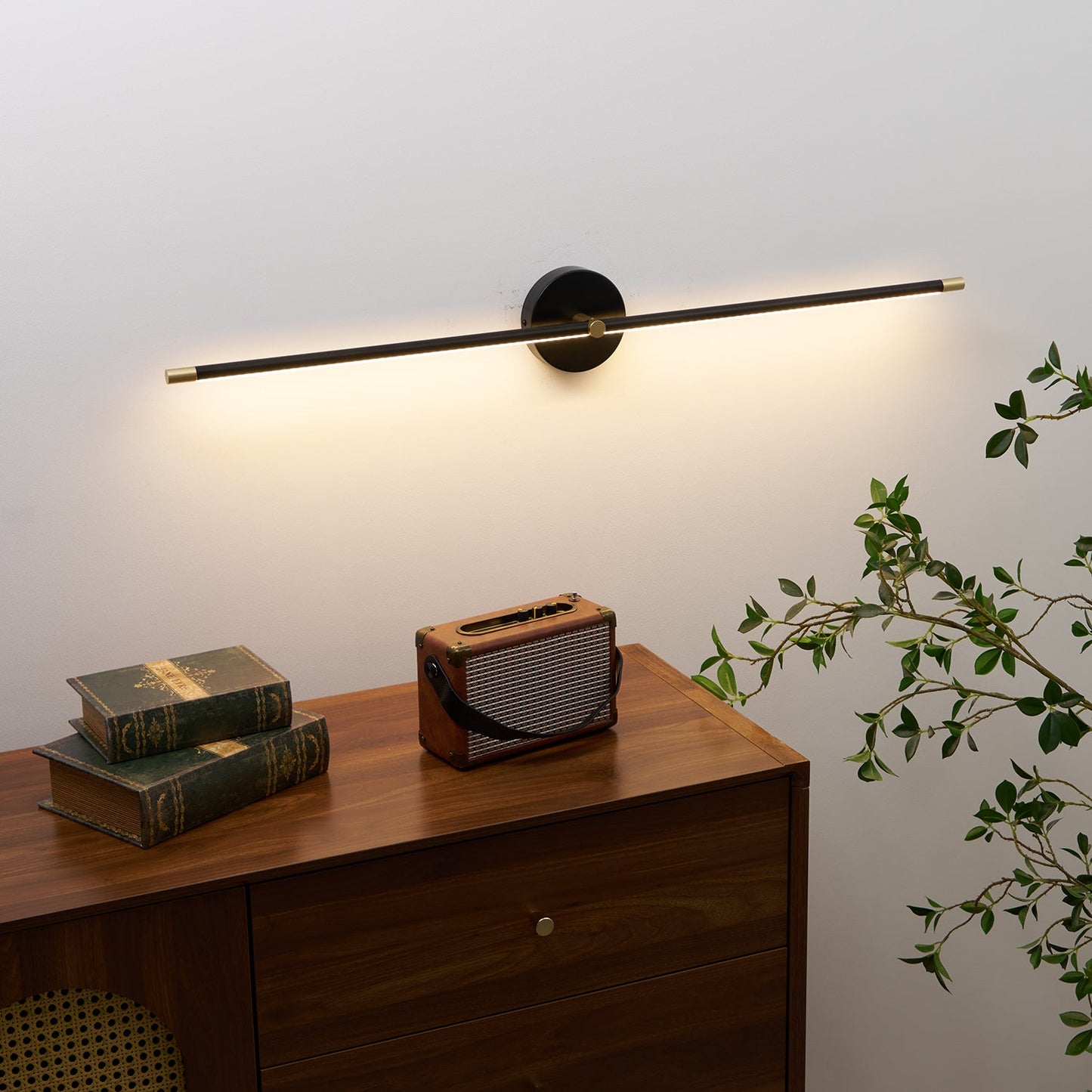 Rynx | Kady Linear Disc Plug In Wall Lamp
