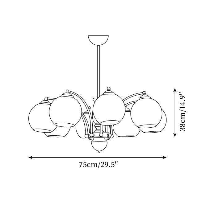Rynx | Keston Chandelier