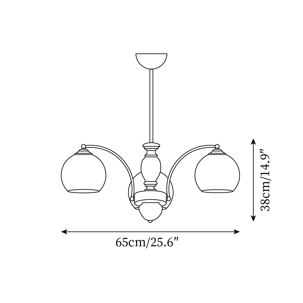 Rynx | Keston Chandelier