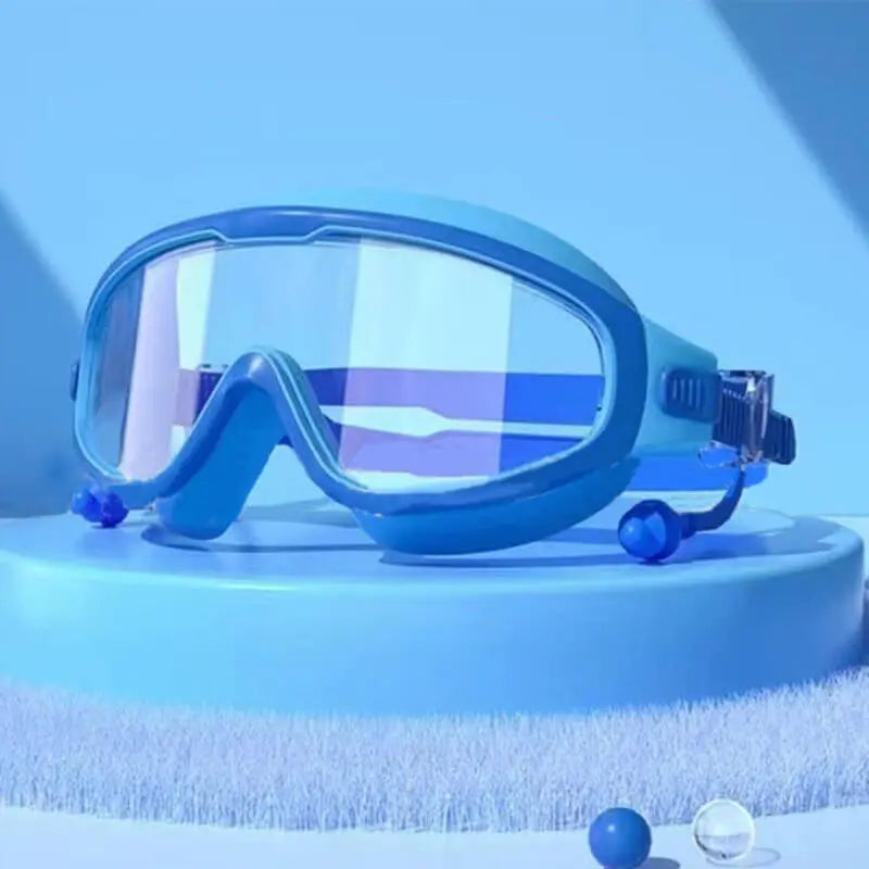 Rynx | Kids Anti-Fog Swim Goggles – Soft & PRedective Blue