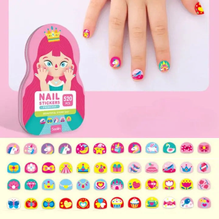Rynx | Kids Nail Sticker Set – Fun, Safe Nail Art