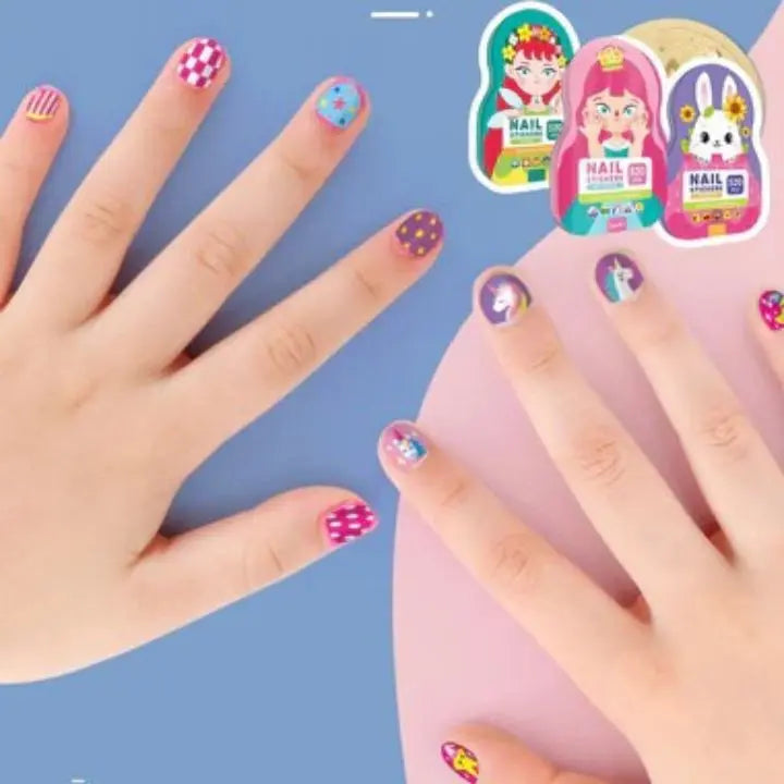 Rynx | Kids Nail Sticker Set – Fun, Safe Nail Art