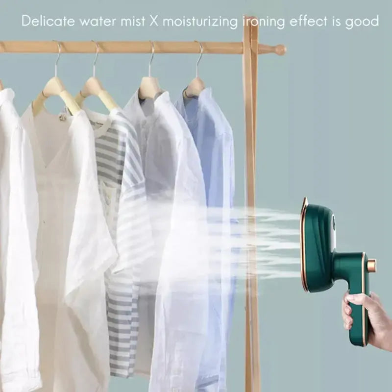 Rynx | Compact 2-in-1 Mini Steam Iron for effortless ironing