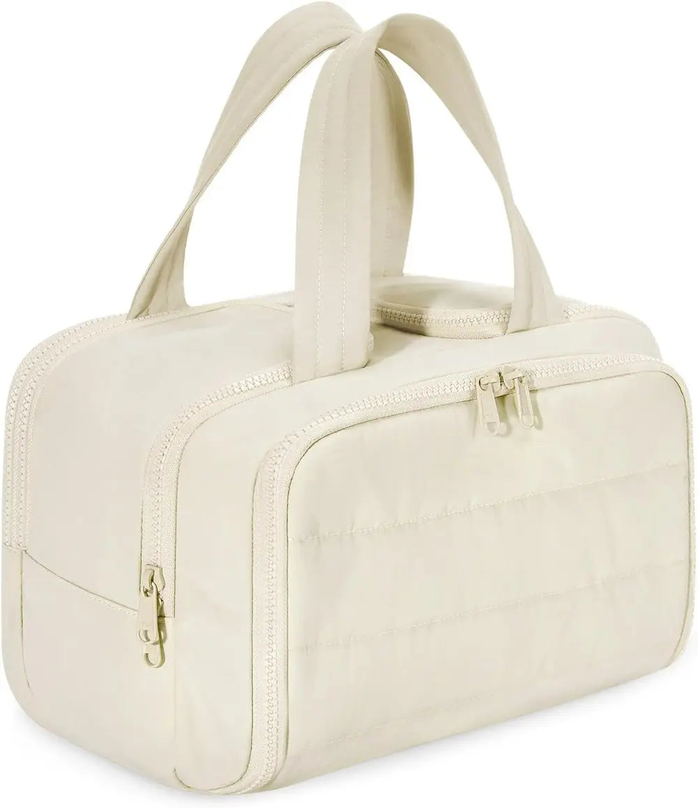 Rynx | Cosmetic bag with large capacity Beige