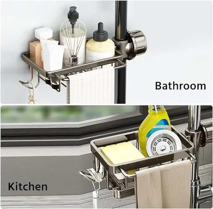 Rynx | Kitchen organizer for faucet – space-saving & rust-free