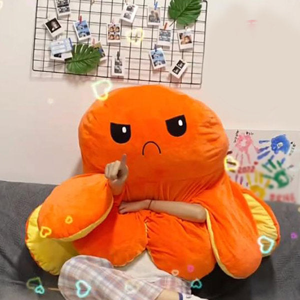 RYNX | Octopus Plush Toy Orange