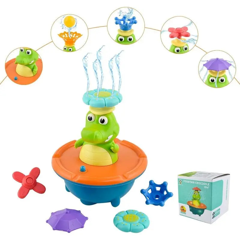 Rynx | LED Fountain "Crocodile" – With interchangeable attachments & light effect