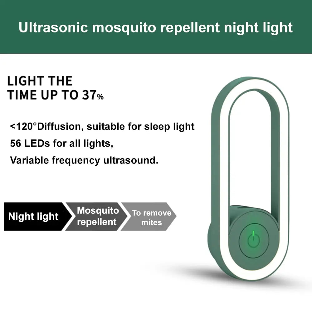 Rynx | LED Ultrasonic Mosquito Repellent – Safe, Silent & Pet Friendly