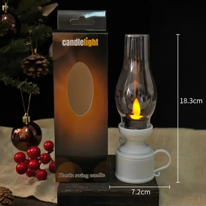 Rynx | LED Vintage Petroleum-Style Swing Candle Lamp