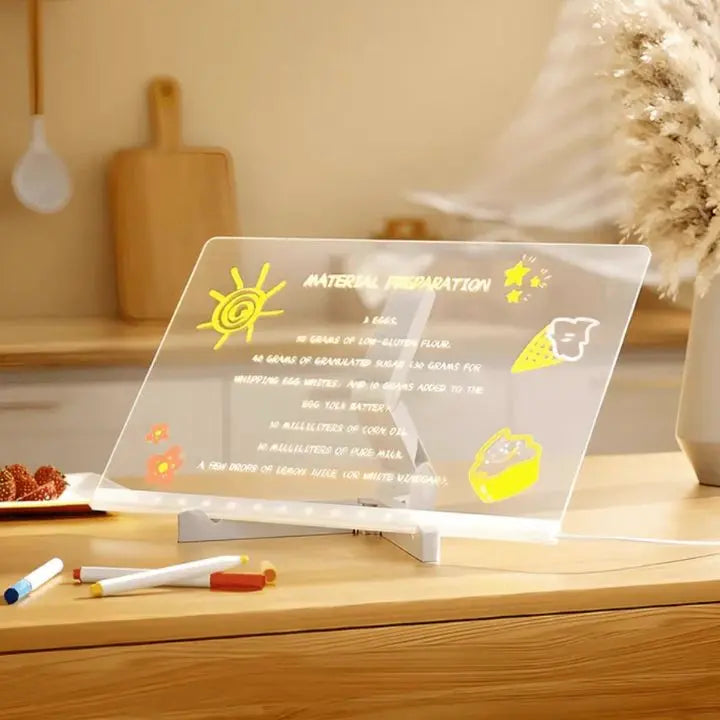 Rynx | LED Magic Table for Kids – Acrylic Writing Board with Light